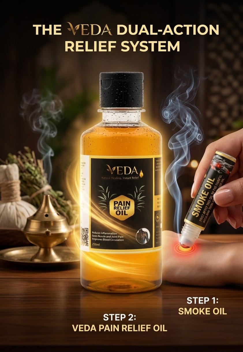 VEDA PAIN RELIEF OIL + SMOKE OIL